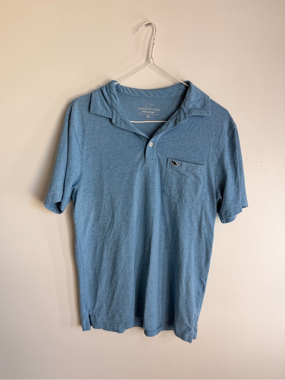 Vineyard Vines Men's Blue Polo Shirt